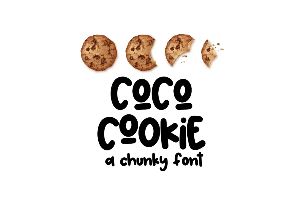 CoCoCookie - Cookie Font