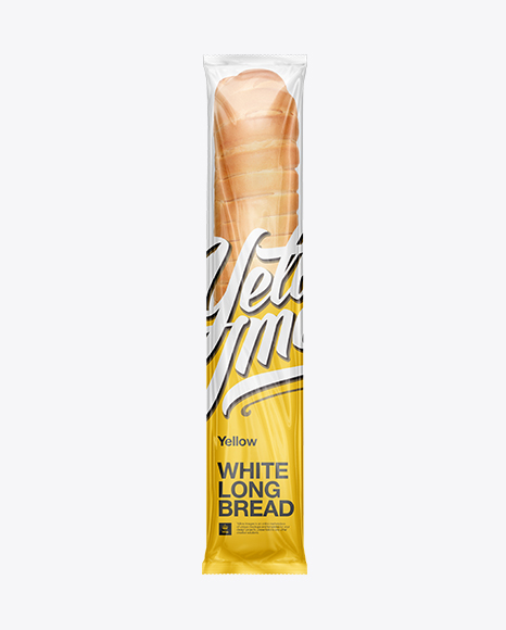 Long Thin Loaf of Wheat Bread Package