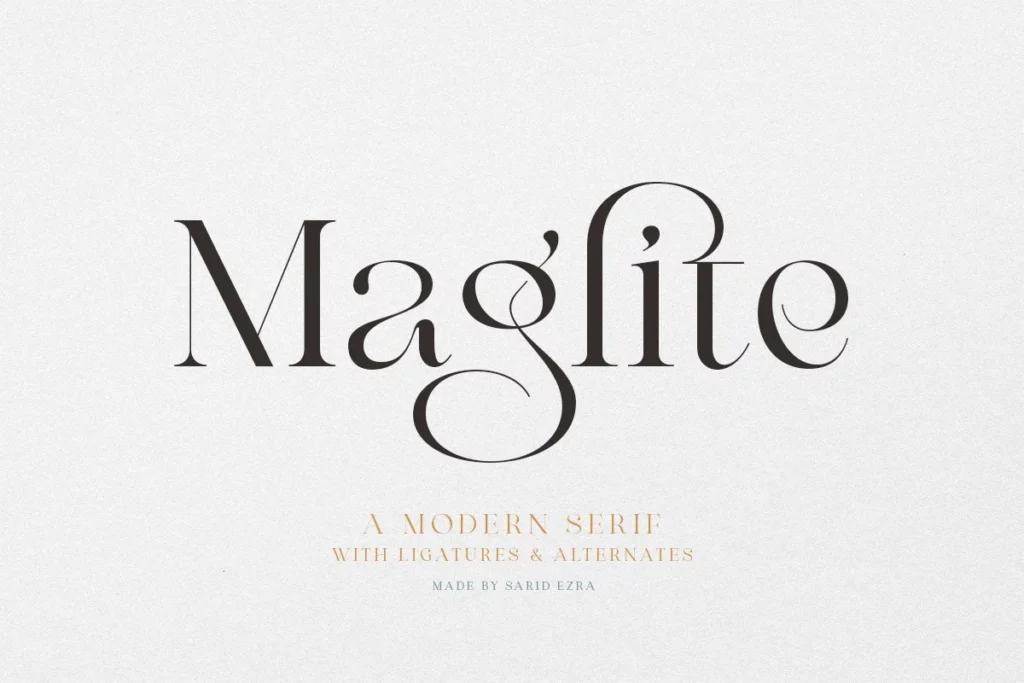 Maglite - Spring Font