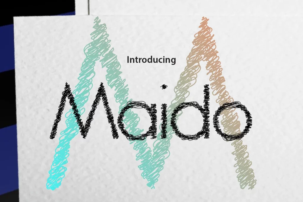 Maido - Scribble Font