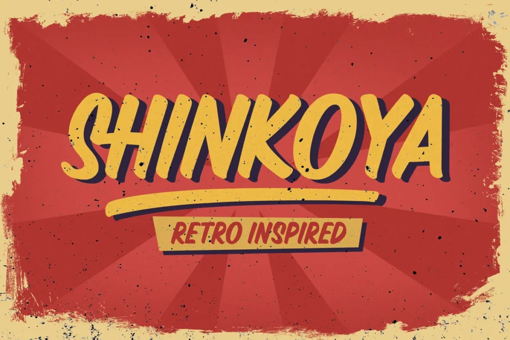 Shinkoya - Circus Fonts