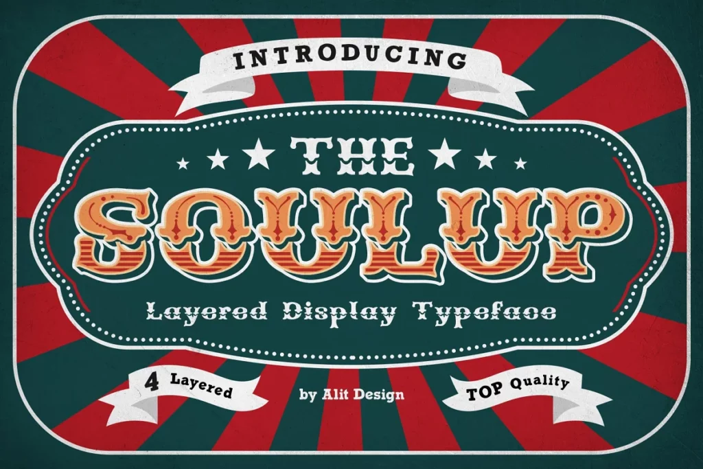 Soulup - Circus Fonts