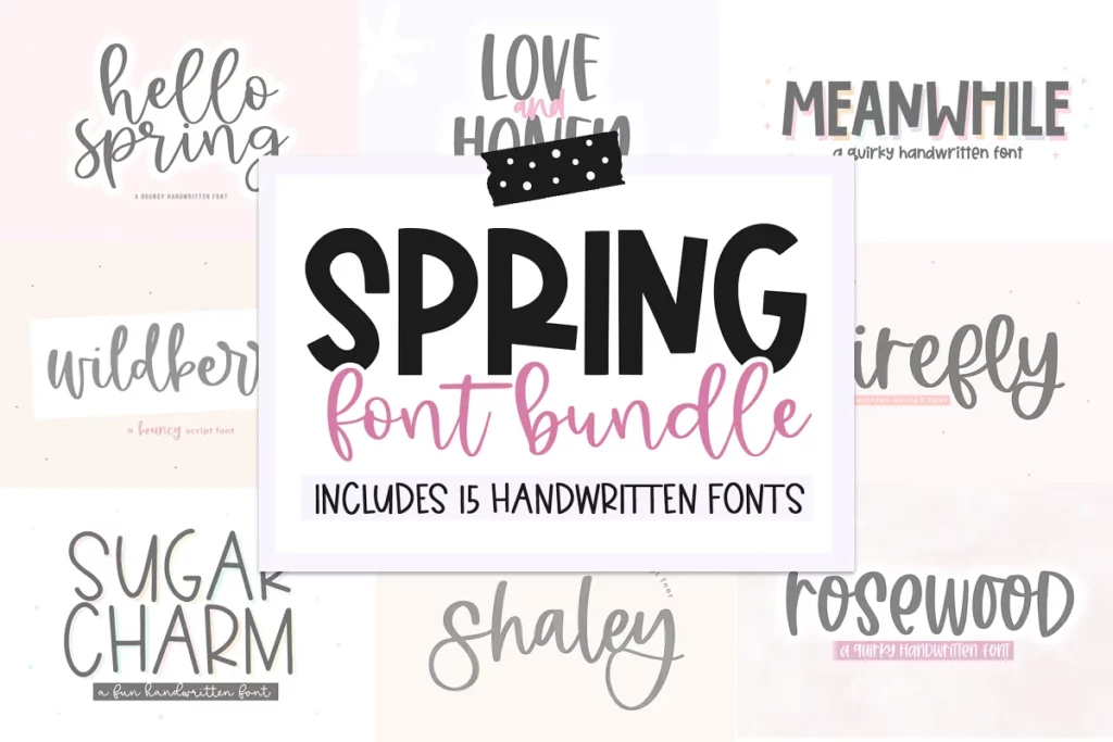 Spring Handwritten - Spring Fonts