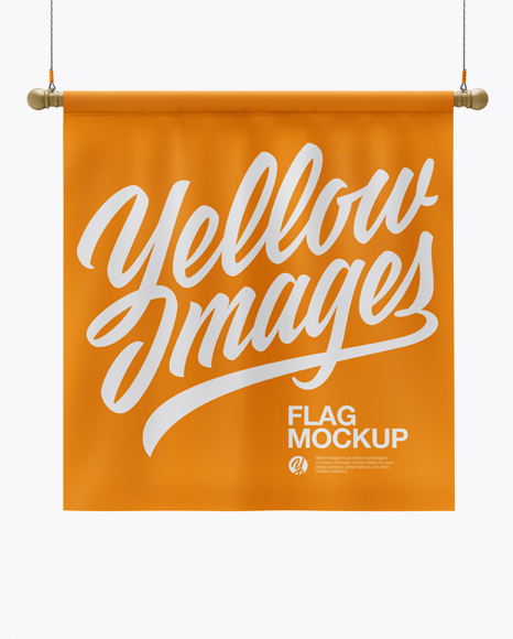 Square-Flag-Mockup-Front-View