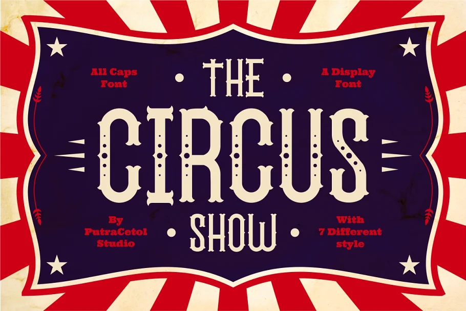 The Circus Show - Circus Font