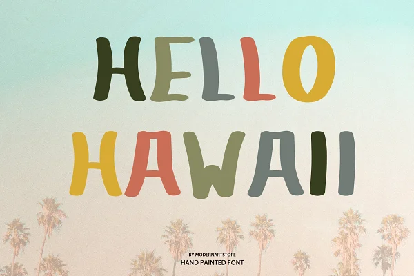 Hawaiian Fonts