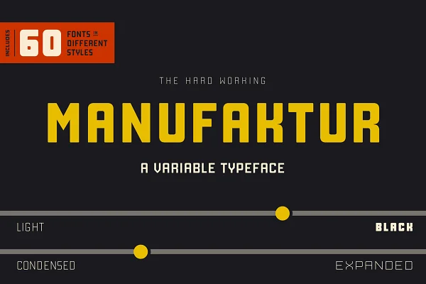 Industrial Fonts