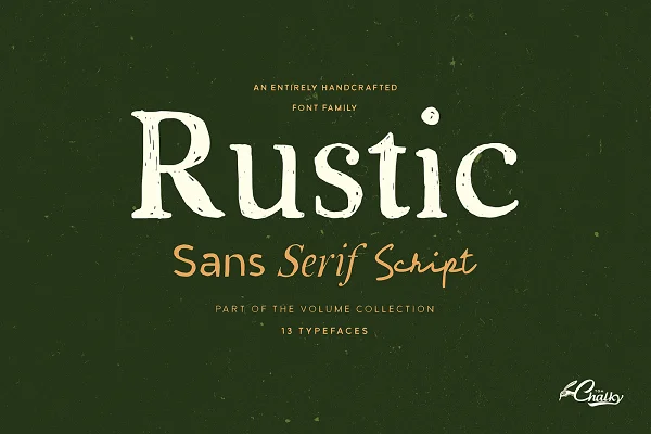 Rustic Fonts
